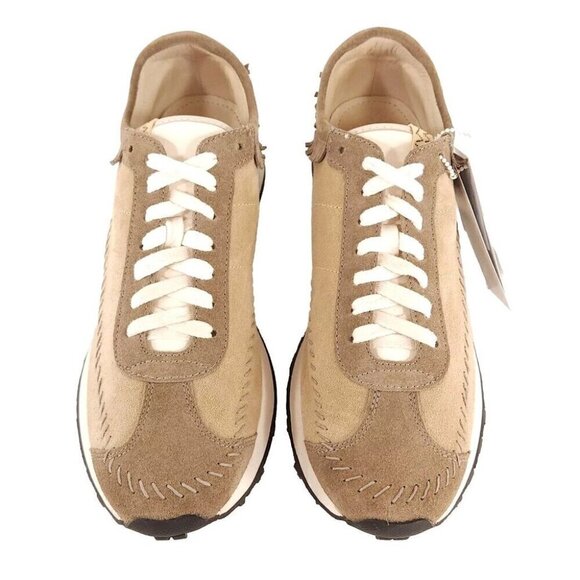 Visvim Walpi Runner Size 12 45 Mens Beige Sneakers New - Picture 2 of 12